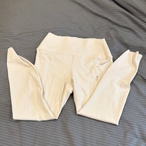 Women's Cream Leggings